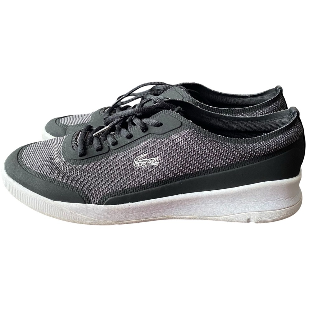 Lacoste Men's LT Spirit Elite 117 3 SPM Trainers Black  Sneakers Size 12